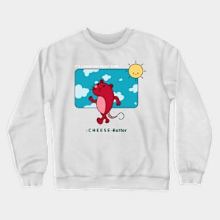 Cheese butter Crewneck Sweatshirt